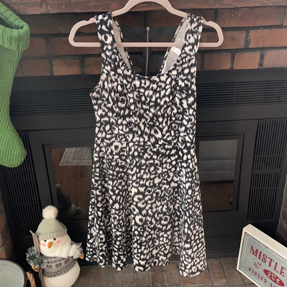 Black and white cocktail dress from Target